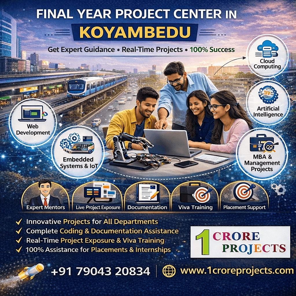 Final Year Project Center in Koyambedu