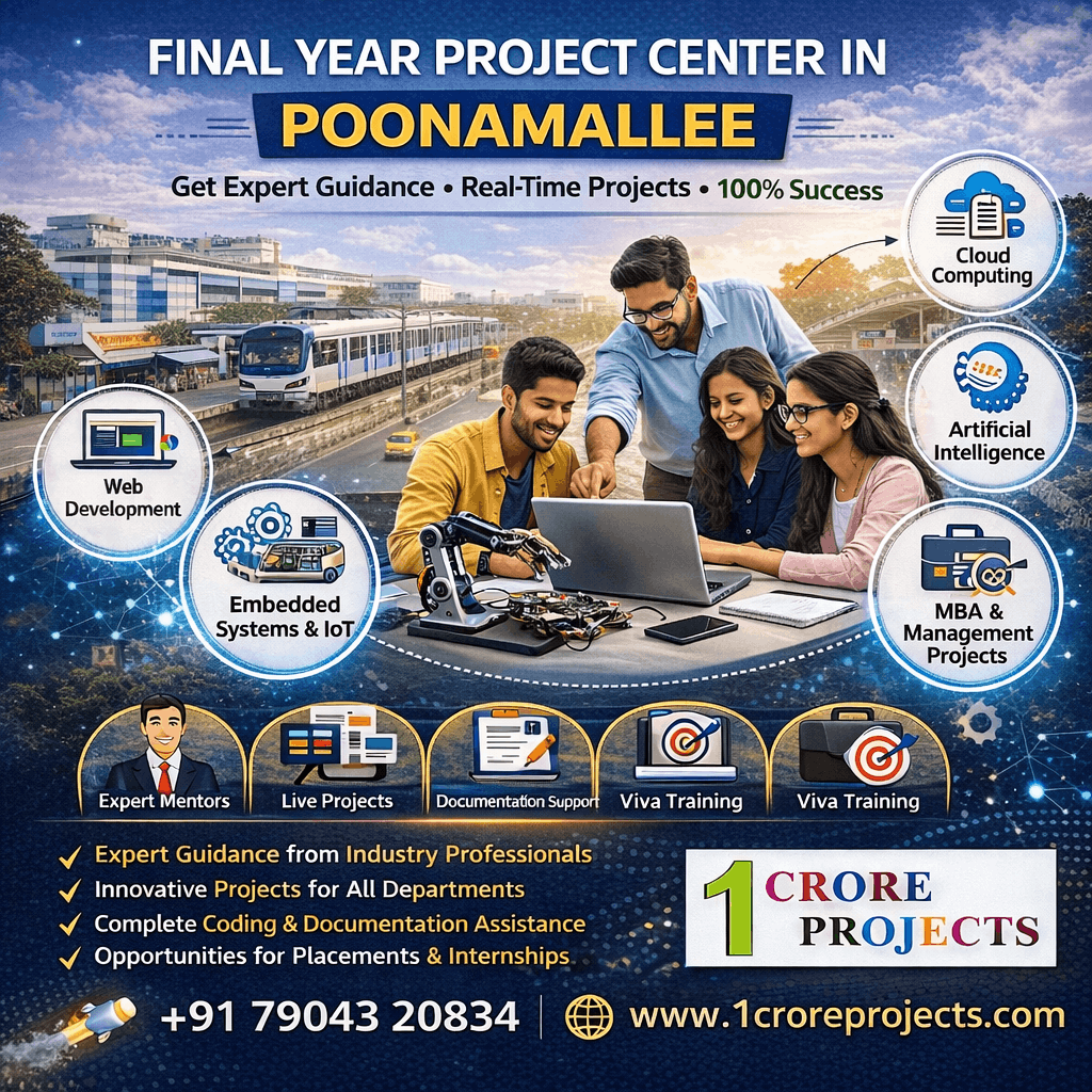 Final Year Project Center in Poonamallee